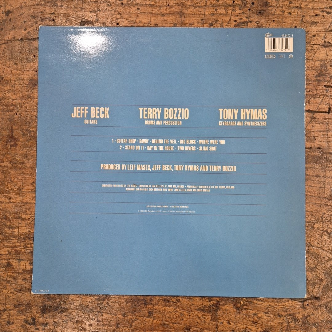 LP Jeff Beck's Guitar Shop Terry Bozzio Tony Hymas 463472 1 1989 Vinile Rock