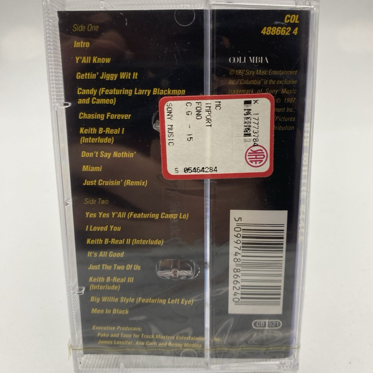 MUSICASSETTA Tape SS Sigillato Will Smith – Big Willie Style Hip Hop 1997 Pop