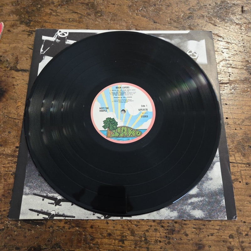 LP Brain Capres - Mott The Hoople ILPS 9178 1971 Musica Rock Vinile