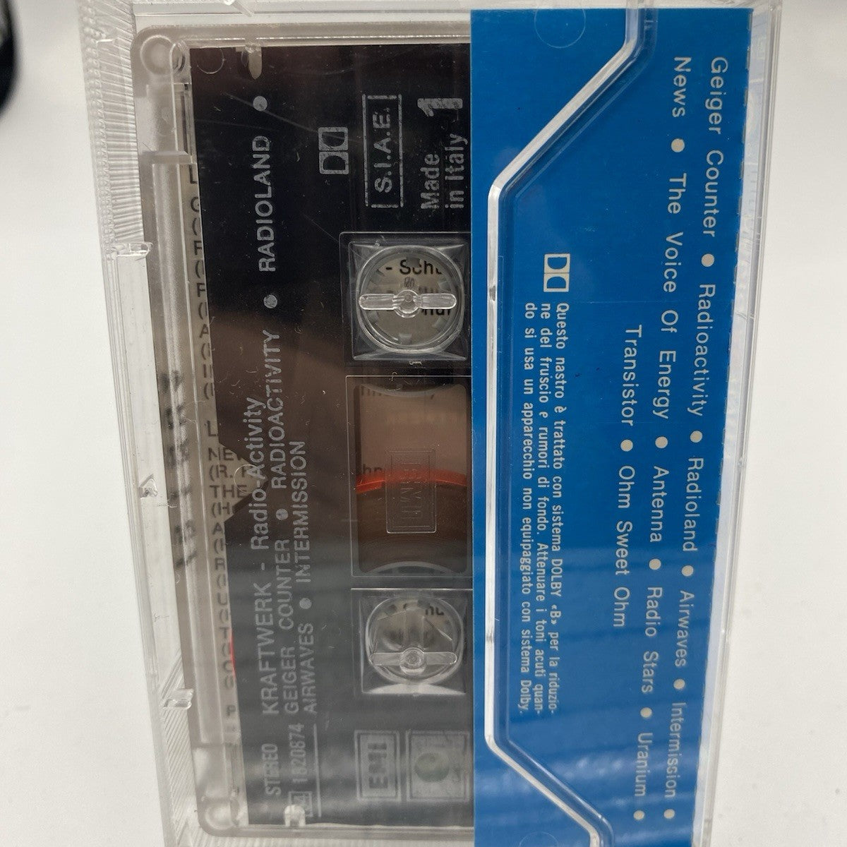 MUSICASSETTA Tape VG Kraftwerk – Radio-Activity Elettronica
