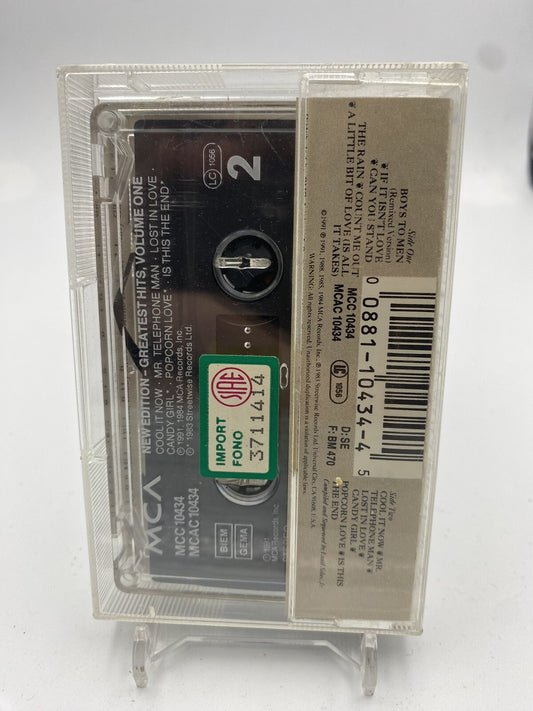 MUSICASSETTA Tape VG New Edition – New Edition's Greatest Hits Vol.1 Hip Hop