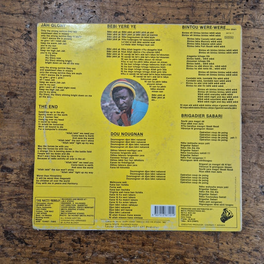 LP Alpha Blondy And The Natty Rebels - Jah Glory Moy 33001 Reggae Dub Vinile