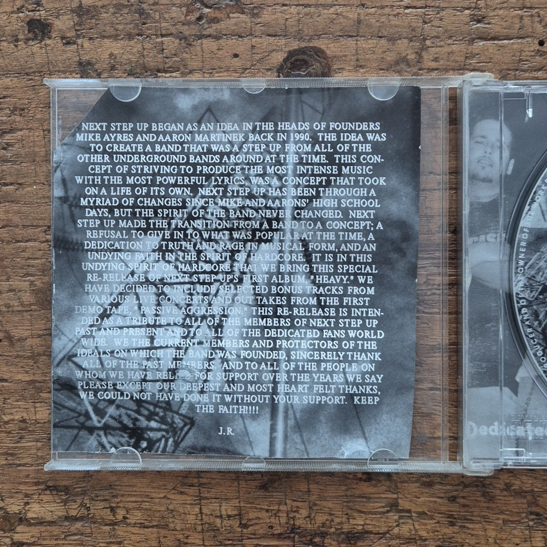 CD Next Step Up - Heavy The Retourn Of GAIN 013 hardcore Rock 1997 Germany