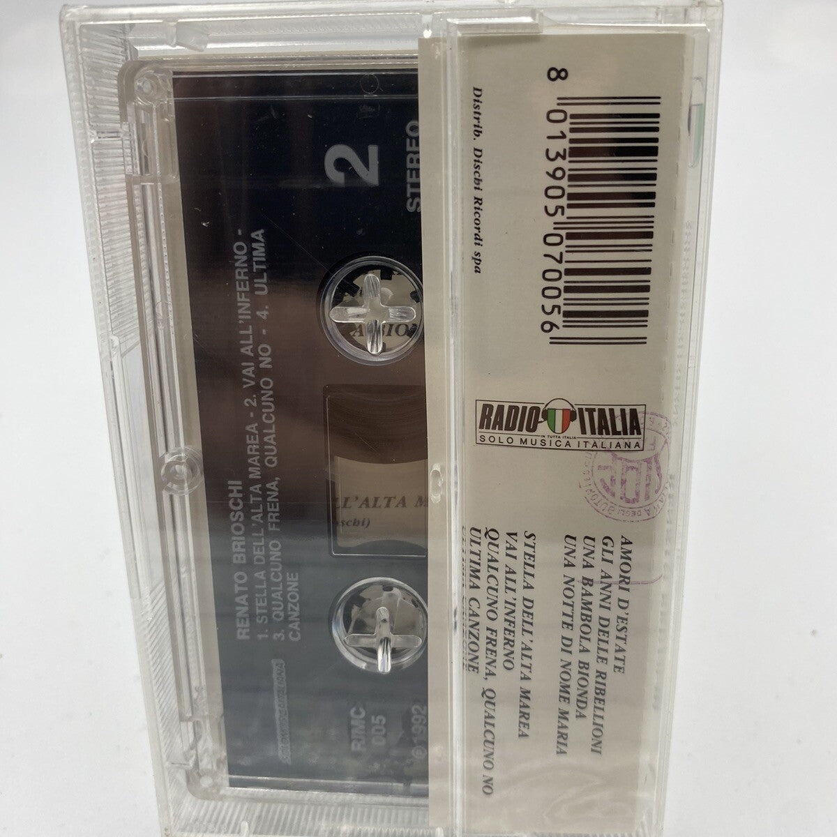 MUSICASSETTA Tape SS Renato Brioschi Italy