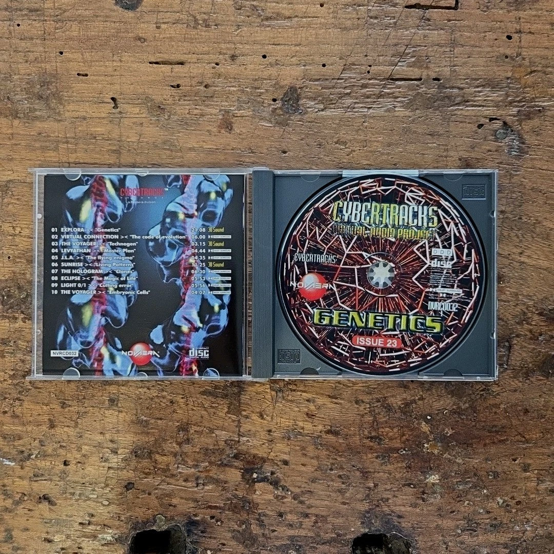 CD Cybertracks - Genetics NVRCD032 Musics Electronic Disco