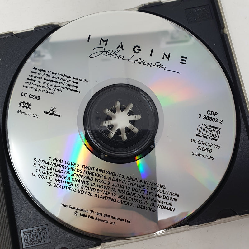 CD John Lennon – Imagine: John LennonEMI – CDP 7 90803 2
