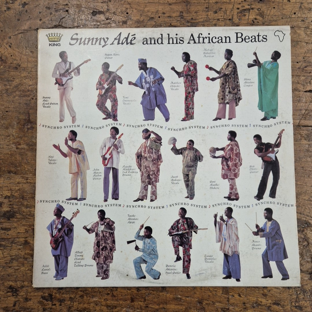 LP Sunny Ade And His African Beats Synchri System Musica African Vinile 12