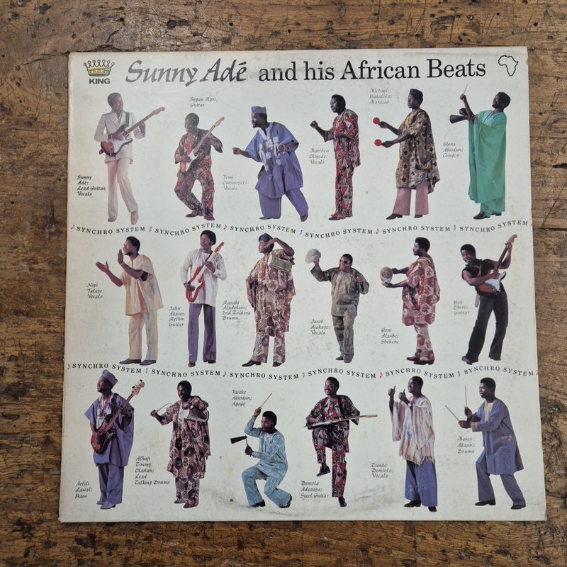 LP Sunny Ade And His African Beats Synchri System Musica African Vinile 12