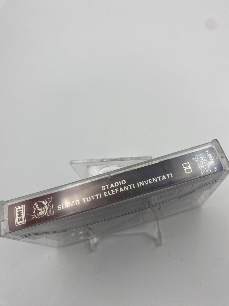 MUSICASSETTA Tape VG Stadio – Siamo Tutti Elefanti Inventati 1991 Italy Rock Pop