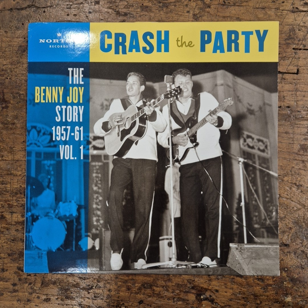 LP Benny Joy - Crash The Party 1957-61 Vol.1 ED-346 Vinile Rock
