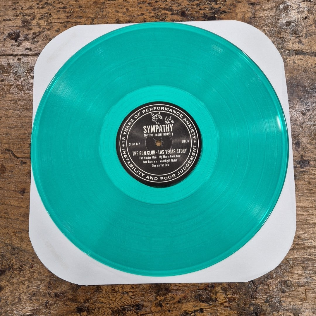 LP The Gun Club - Las Vegas Story SFTRI 742 Green Rock Alternative Vinile