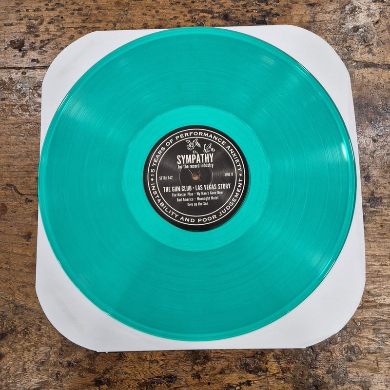 LP The Gun Club - Las Vegas Story SFTRI 742 Green Rock Alternative Vinile