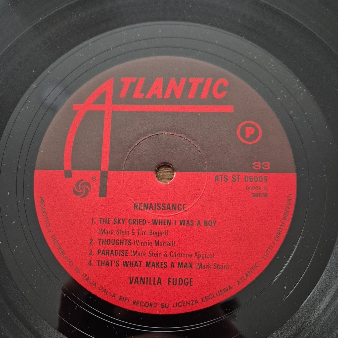 LP The Vanilla Fudge - Renaissance ATS ST 06009 Musica Rock Vinile 12