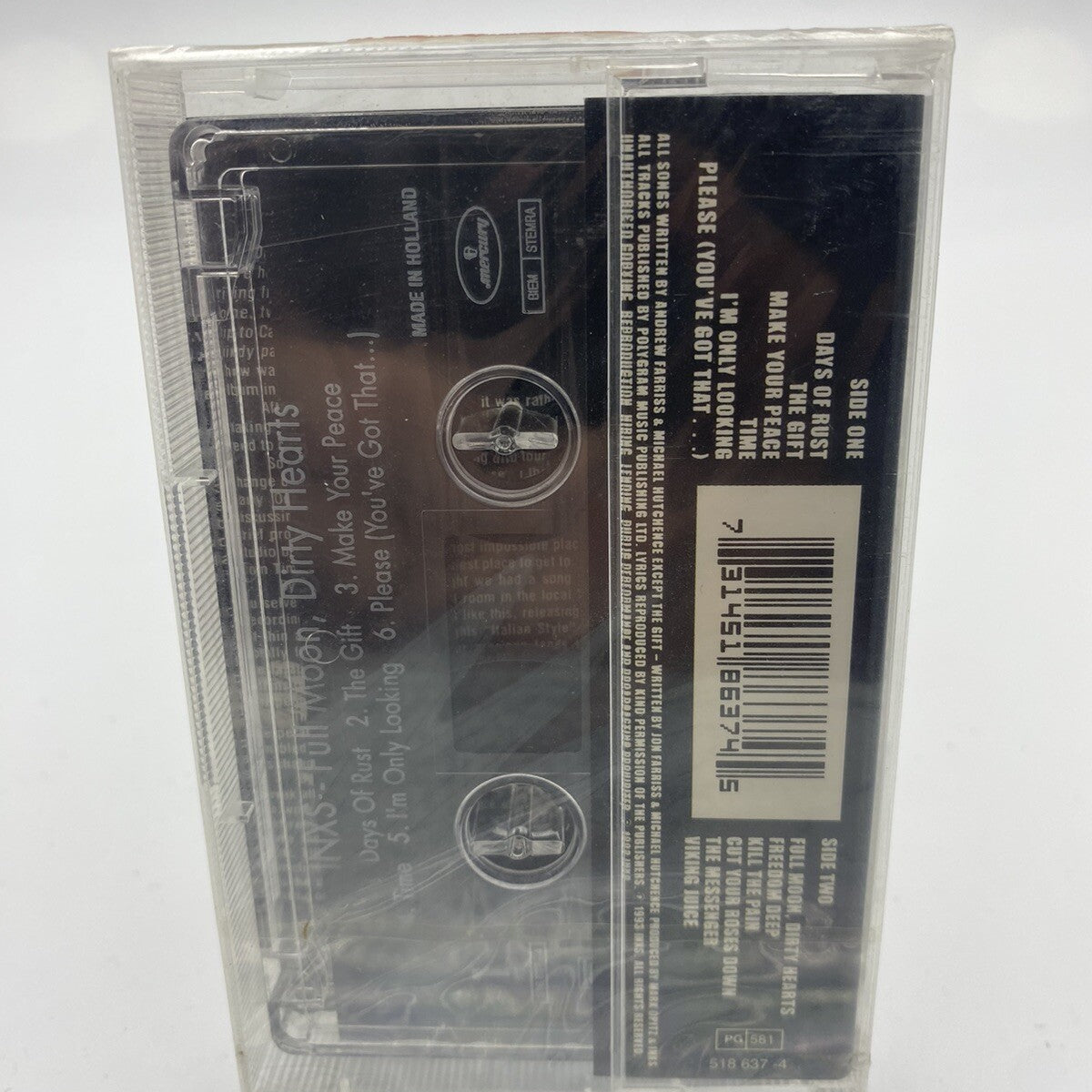 MUSICASSETTA Tape SS INXS – Full Moon, Dirty Hearts Rock 1993