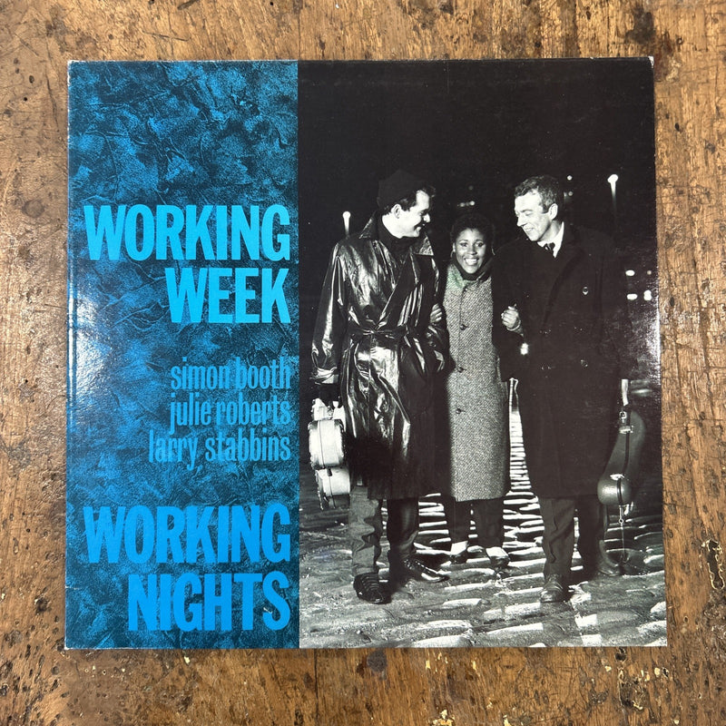 LP Working Week - Working Night V 2343 Vinile 1985 Made In Italy Acid Jazz Rock