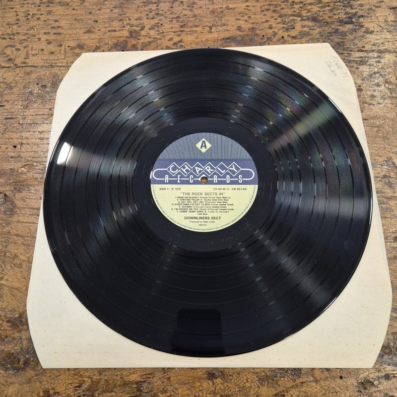 LP The Rock Sects In - Downliners Sect CR 30140 1976 Musica Rock Garage Vinile