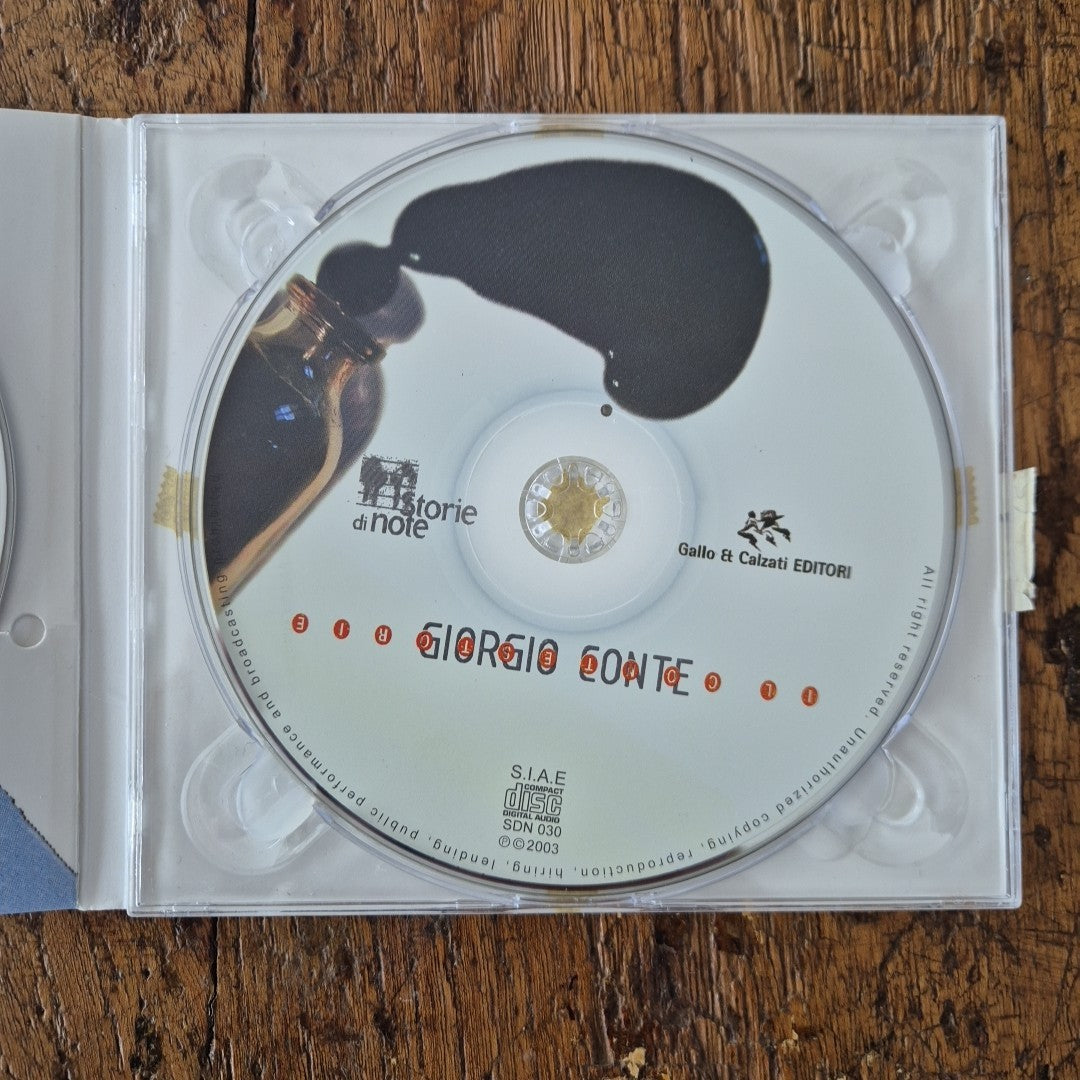 CD Giorgio Conte - Il Contestorie SDN 030 Musica Italiana Storie Di Note