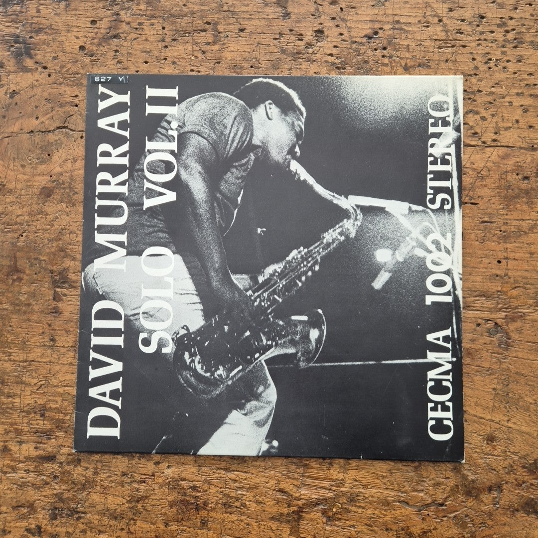 LP David Murray Solo Vol. 2 CECMA 1002 Stereo Musica Jazz Vinile 12