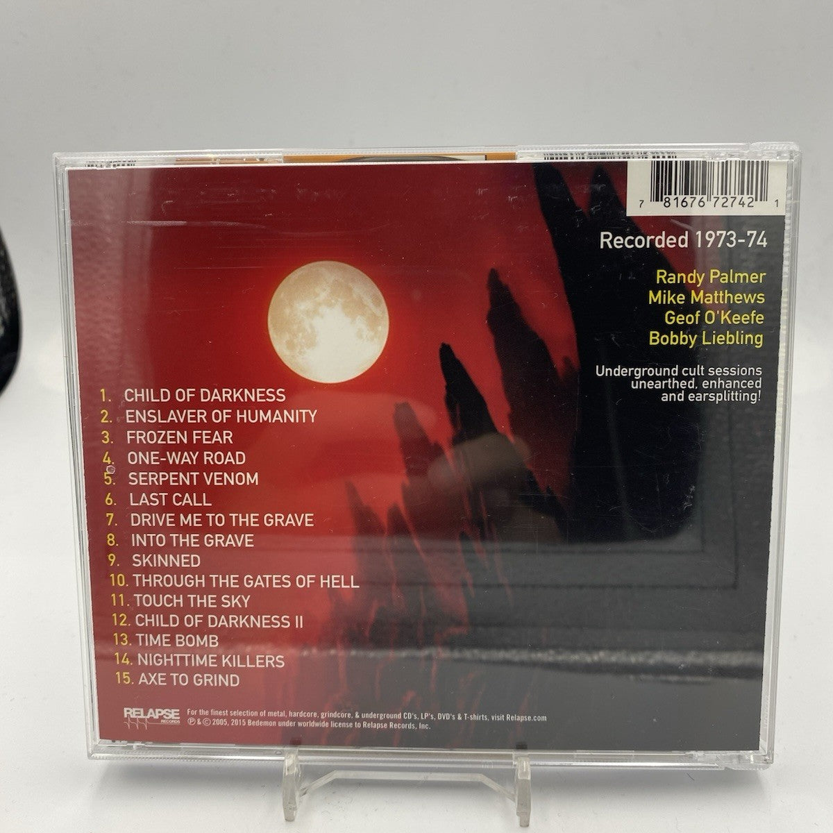 CD Bedemon – Child Of Darkness Rock Metal