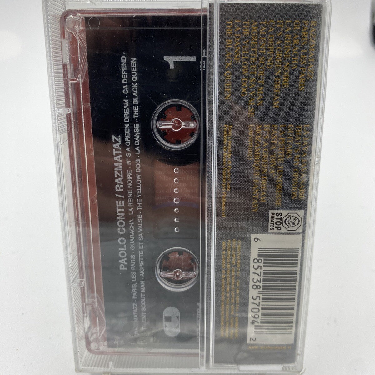 MUSICASSETTA Tape SS Paolo Conte – Razmataz Musica Italiana