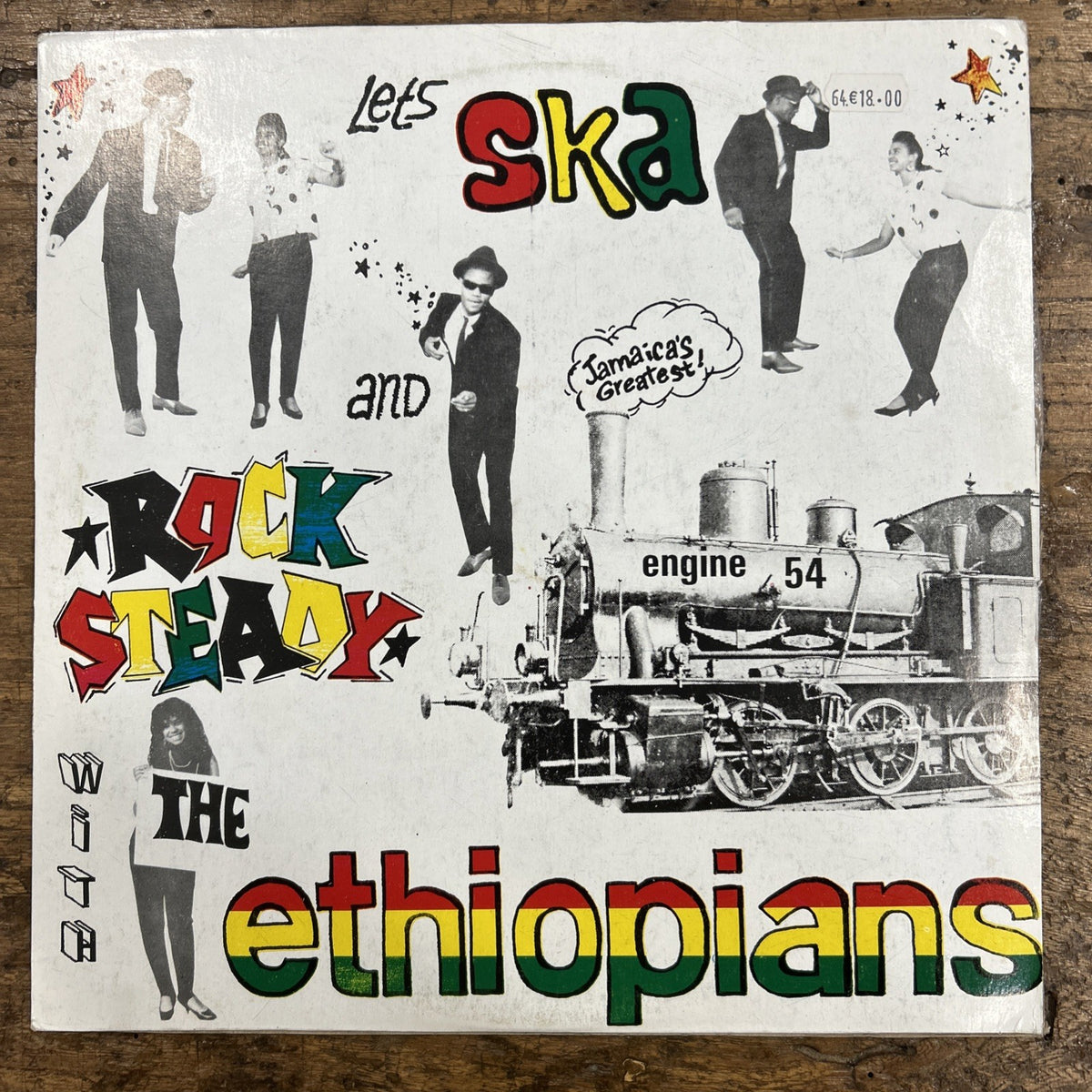 LP The Ethiopians - Lets Ska And Rock Steady ENGINE ‘54 Vinile Ska Reggae