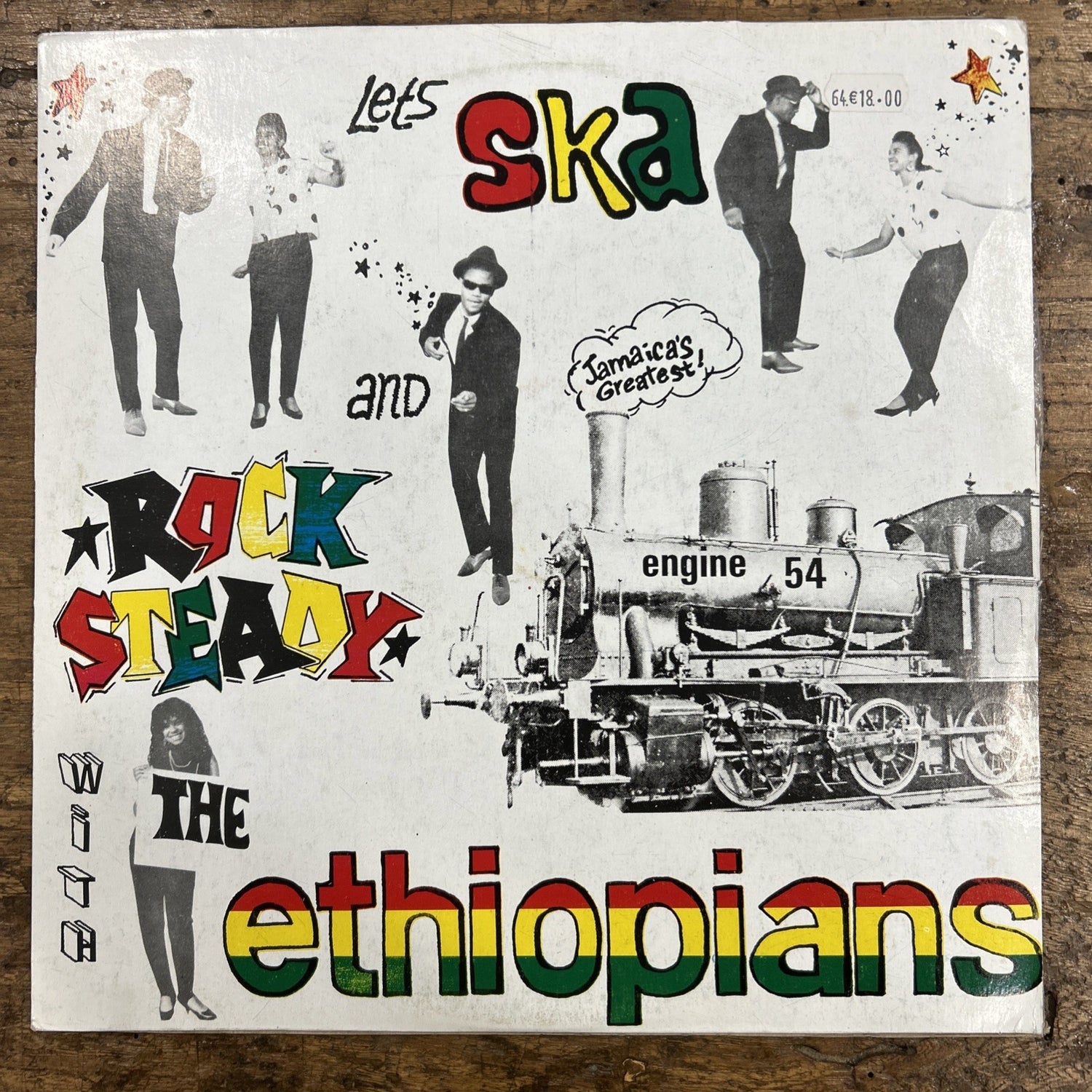 LP The Ethiopians - Lets Ska And Rock Steady ENGINE ‘54 Vinile Ska Reggae
