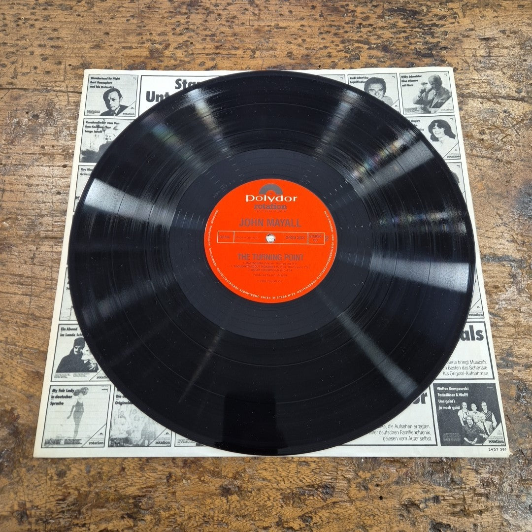LP John Mayall - The Turning Point Polydor 2428 303 Musica Rock Vinile