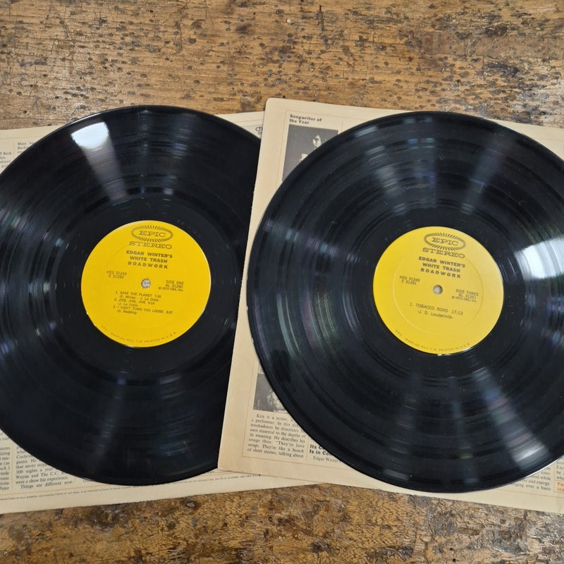 LP Edgar Winter's White Trash Roadwork KEG 31249 Electronic Rock Vinile