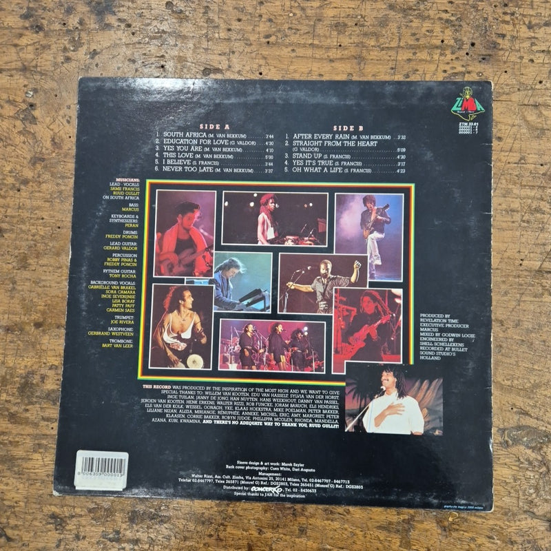 LP Revelation Time ZTM 33.01 Italy 1988 Musica African Vinile 12