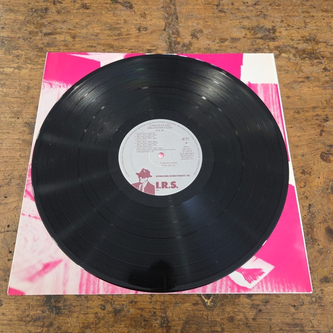 LP R.E.M. - Reconstruction Of The Fables ILP 465380 1 1985 I.R.S. Rock Vinile