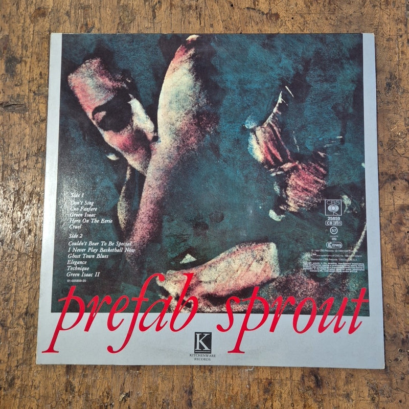 LP  Swoon Prefab Sprout CBS 25859 Made In Holland Musica Rock Vinile 12