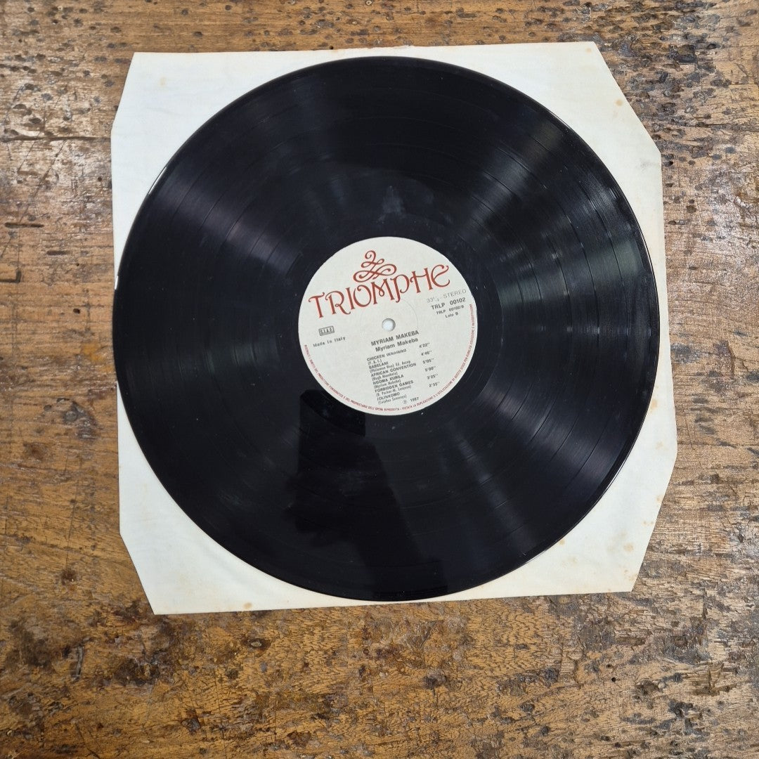 LP Myriam Makeba TRLP 00102 made In Italy Musica African Vinile 12