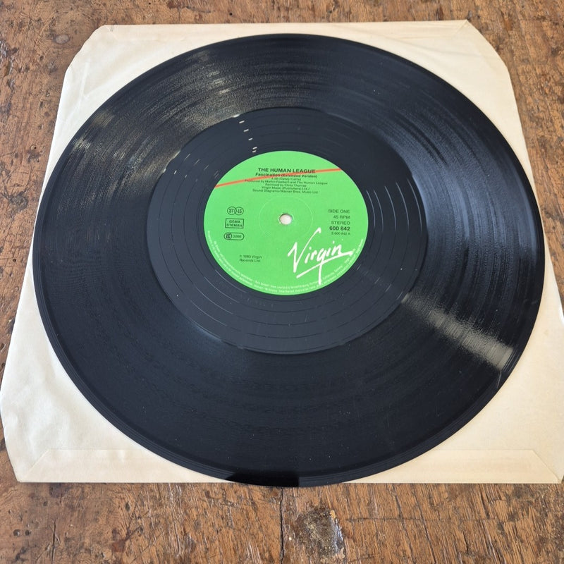 LP The Human League - Fascination Dub 600 842 Rock New Wave Synth-pop Vinile