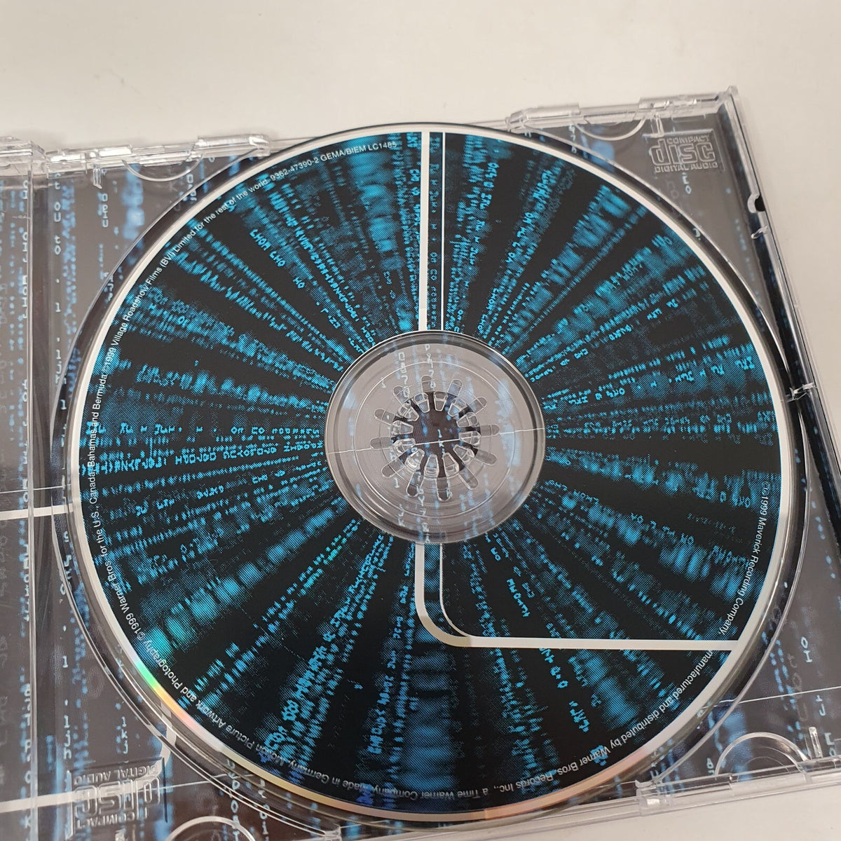 CD COLONNA SONORA Various – The Matrix (Music From The Motion Picture)