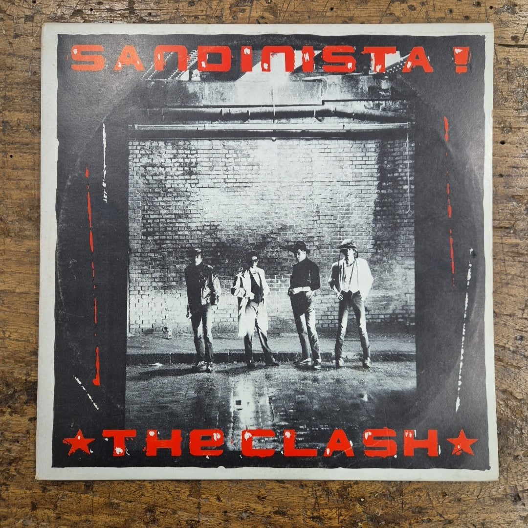 LP The Clash - Sandista CBS 66363 Triplo Vinile Musica Rock Punk 1980
