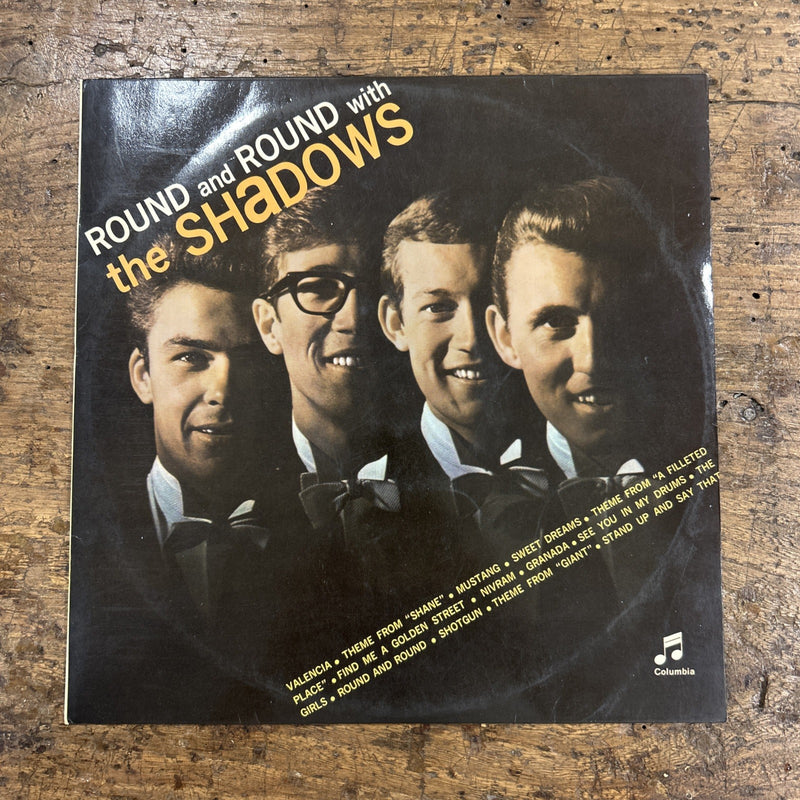 LP Round And Round With The Shadows 33QPX 8064 Funk Soul Disco Vinile