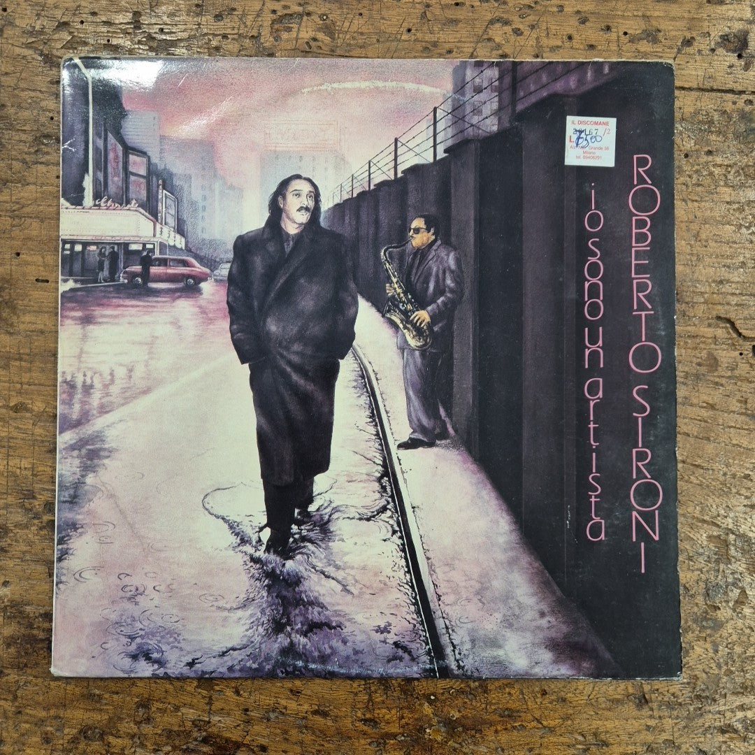 LP Roberto Sironi - Io Sono Un Artista L.R.L.P 004 Musica Jazz POP Vinile 12