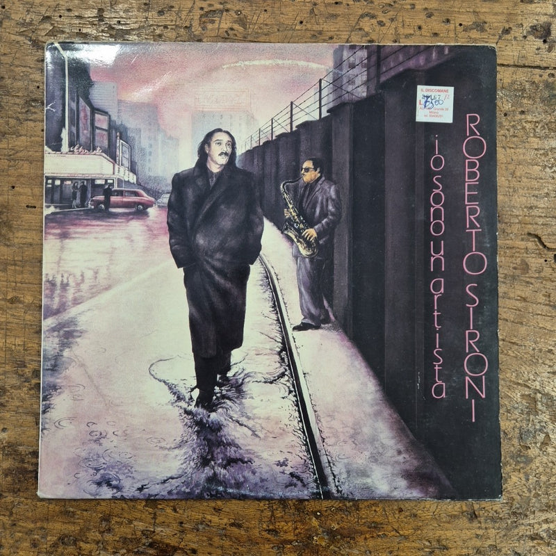 LP Roberto Sironi - Io Sono Un Artista L.R.L.P 004 Musica Jazz POP Vinile 12