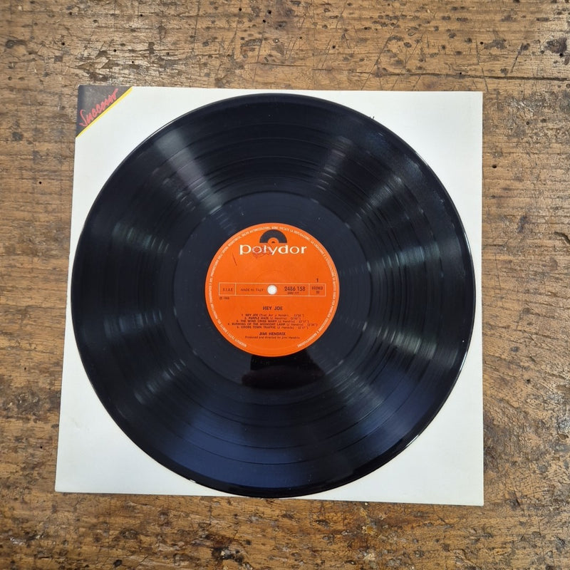 LP Jimi Hendrix - Hey Joe Polydor 2486 158 Italy 1968 Vinile Psychedelic Rock