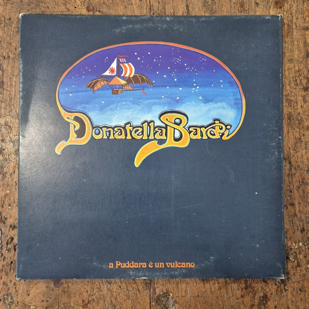 LP Donatella Bardi - A Puddara È Un Vulcano T 52028 Made In Italy 1975 Vinile