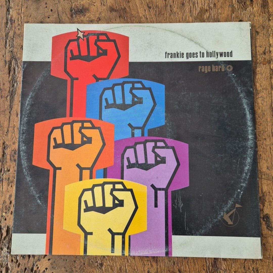 LP Frankie Goes To Hollywood - Rage Hard ZTASX 22 musica Rock Pop Vinile 1986