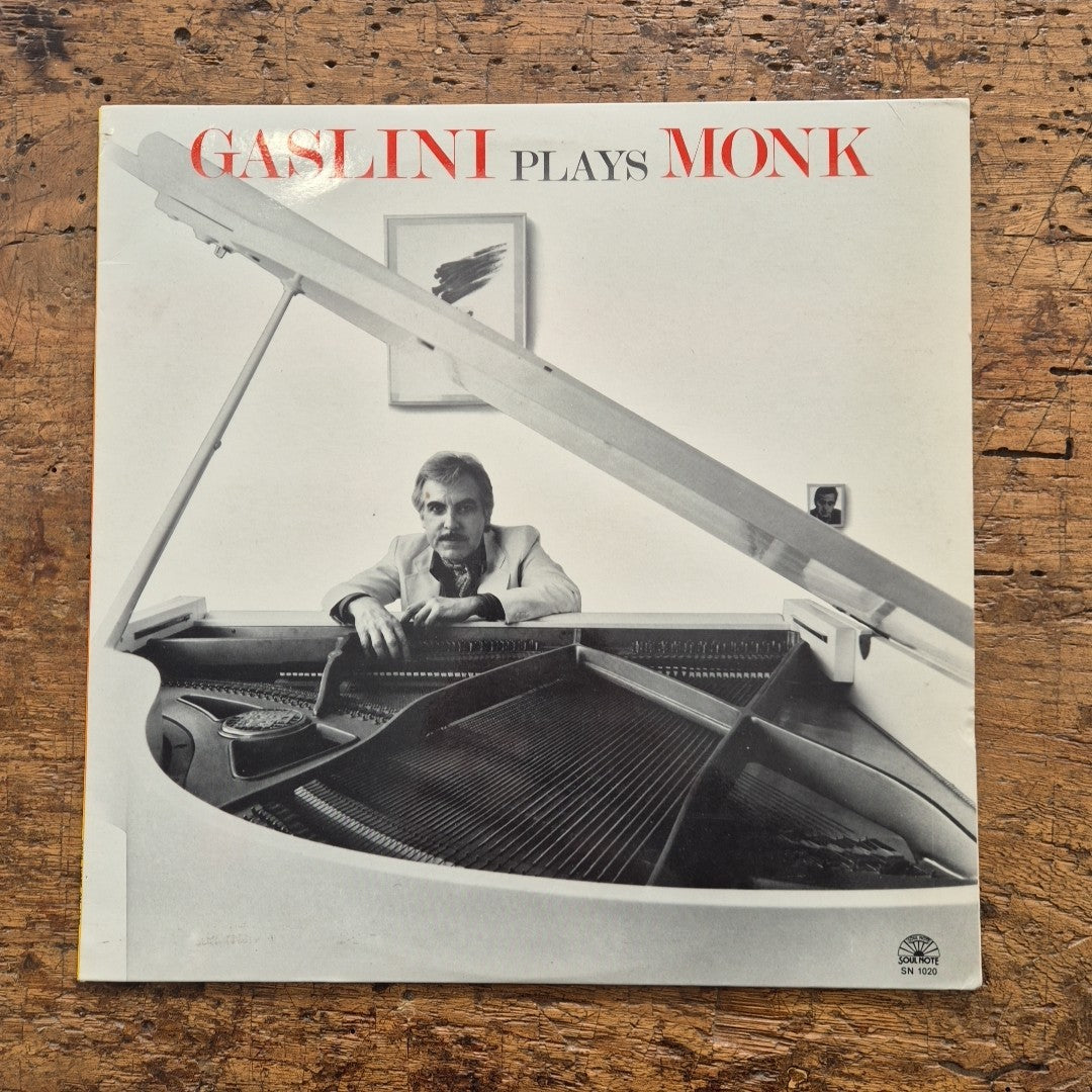 LP Gaslini Plays Monk SN 1020 Made In Italy 1981 Musica Jazz Vinile