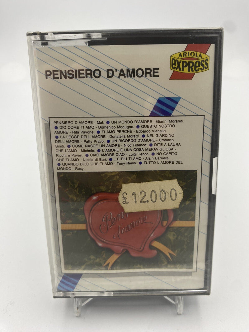 MUSICASSETTA Tape SS Various – Pensiero D'Amore Italy 1988
