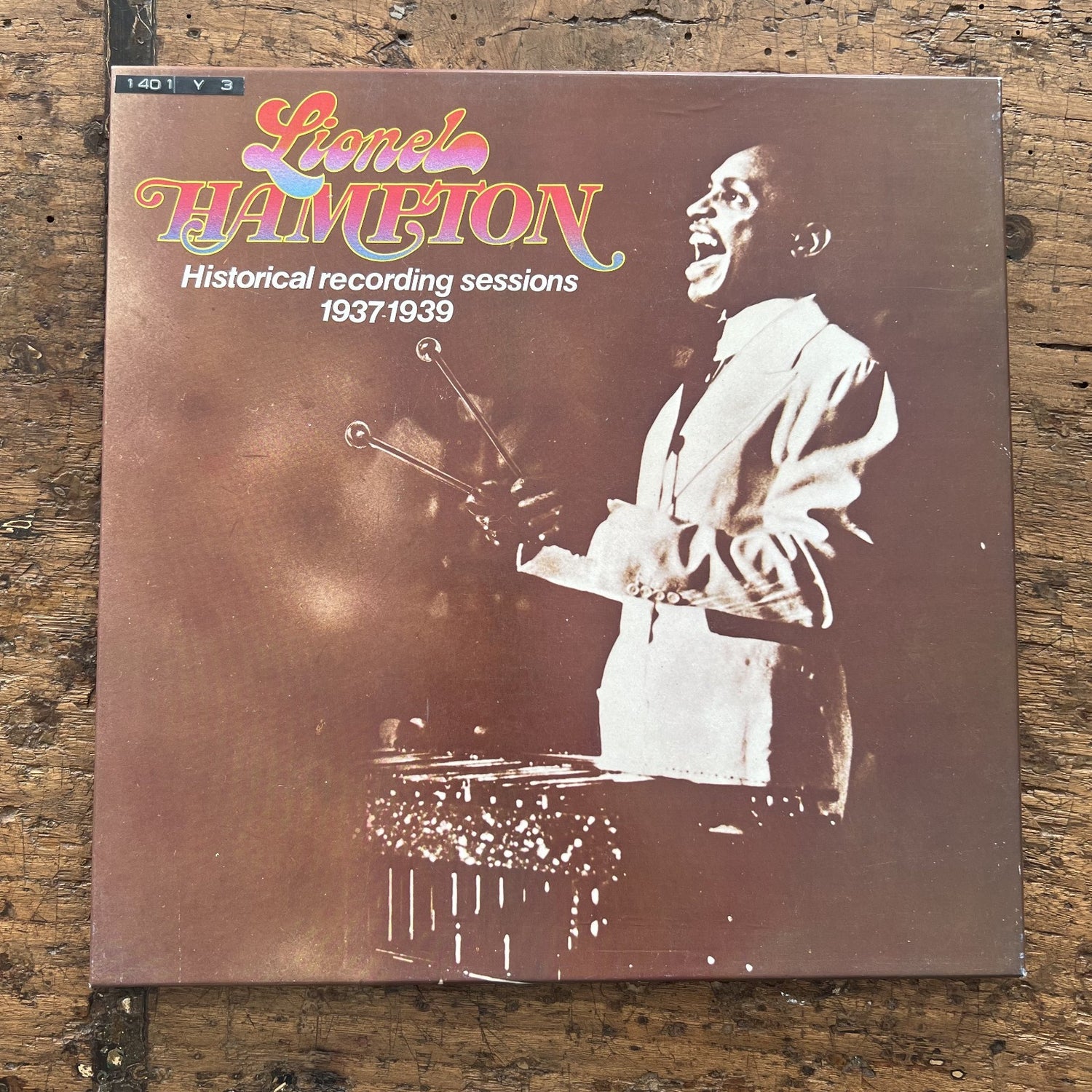 3LP Jazz Lionel Hampton  Historical Recording 1937-1939 Vol. 1 Swing France 1978