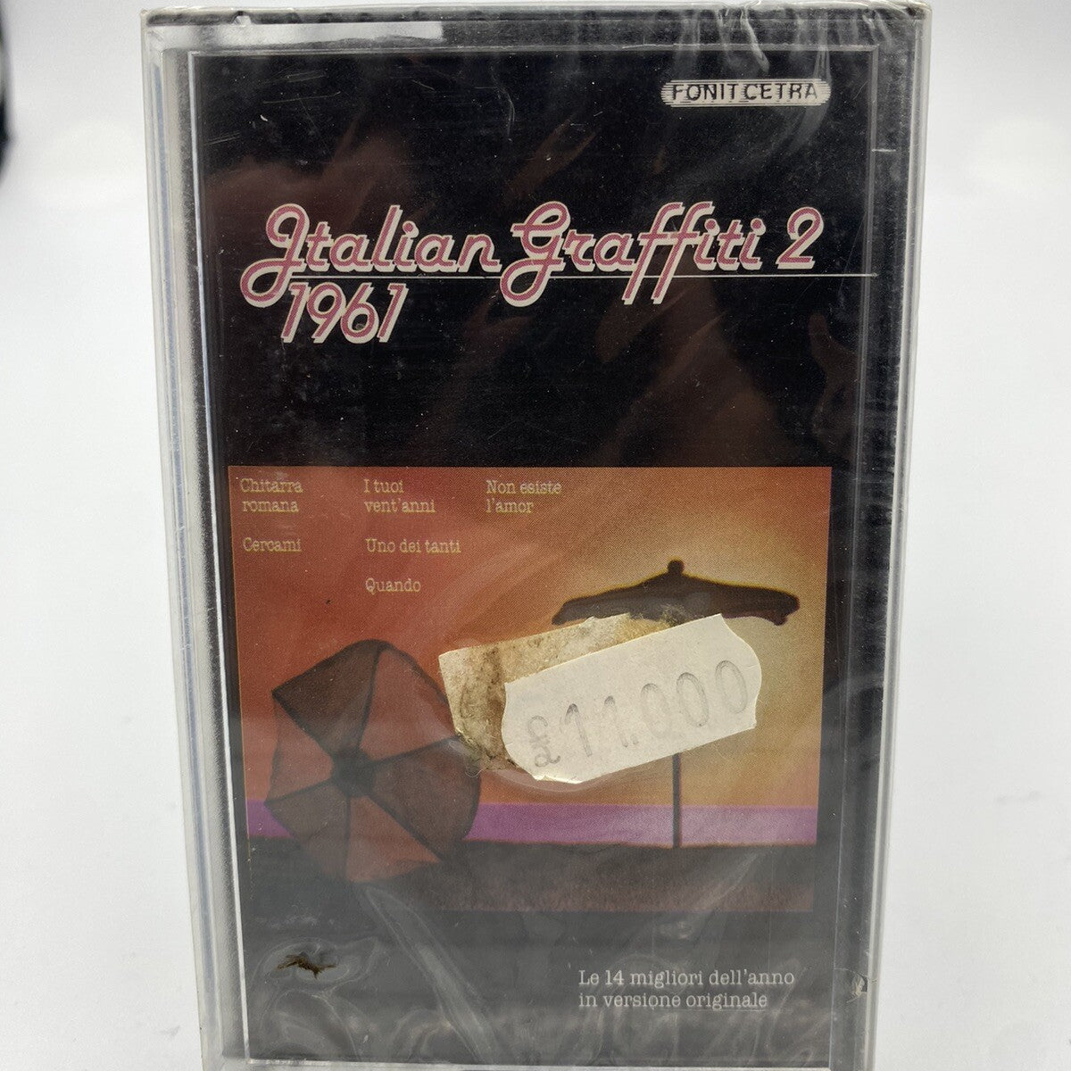 MUSICASSETTA Tape SS Italian Graffiti 2 Anno 1961 Italy
