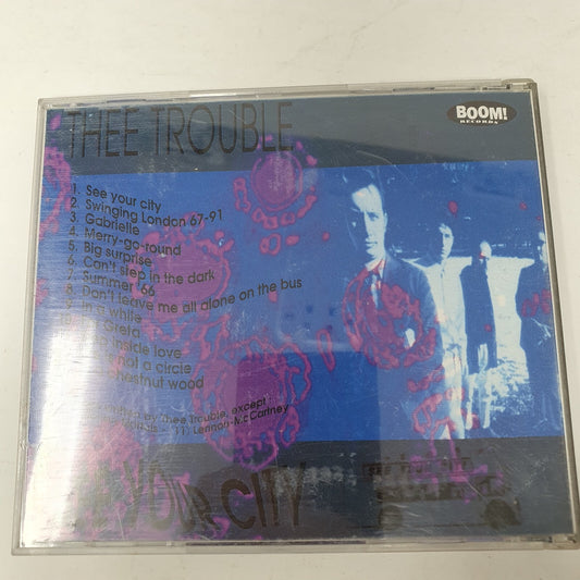 CD Thee Trouble – See Your City Boom! Records (2) – Boom! 24
