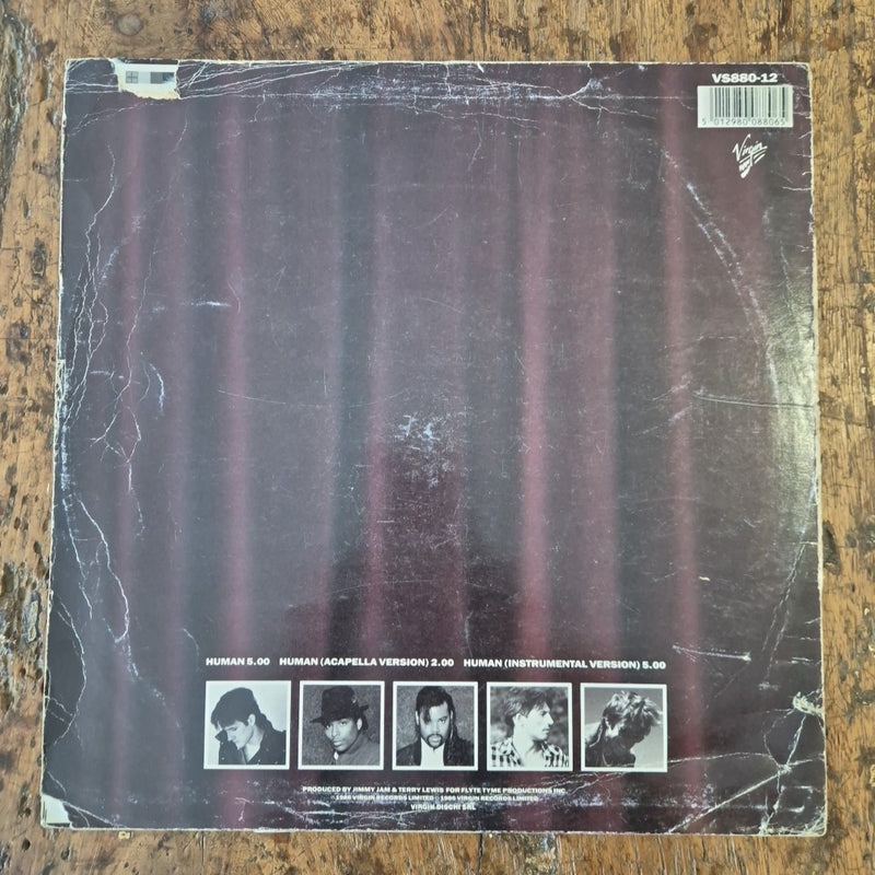 LP Human League - Human Extended Version VS 880-12 ROCK New Wave Synth-pop