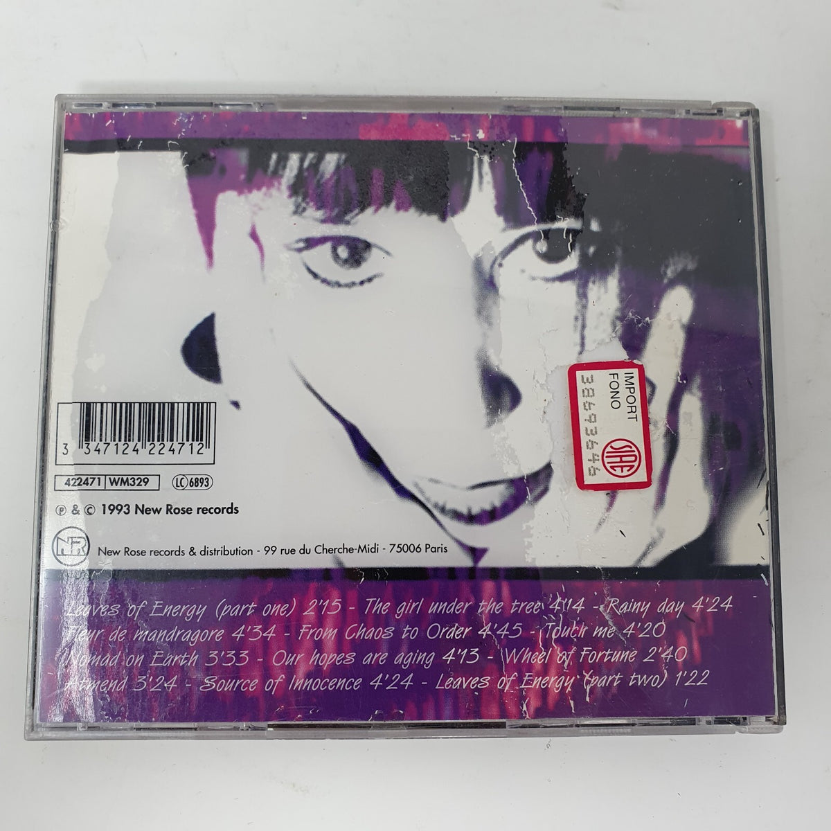 CD Lussia – Fleur De Mandragore New Rose Records – 422471