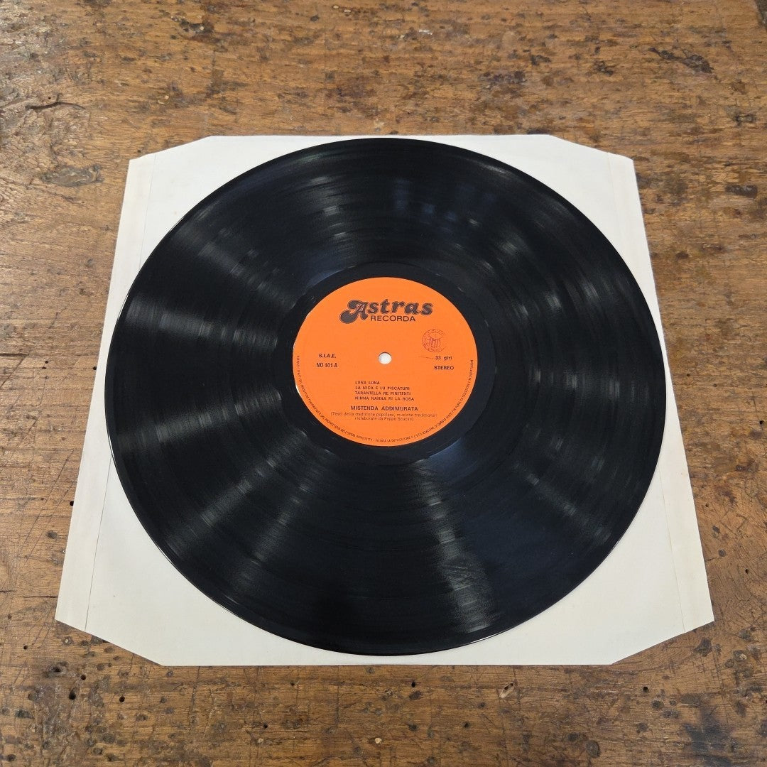LP Mistenda Addimurata - N'tiempu Fui Cavaddu N0 101 Made In Italy Folk Music