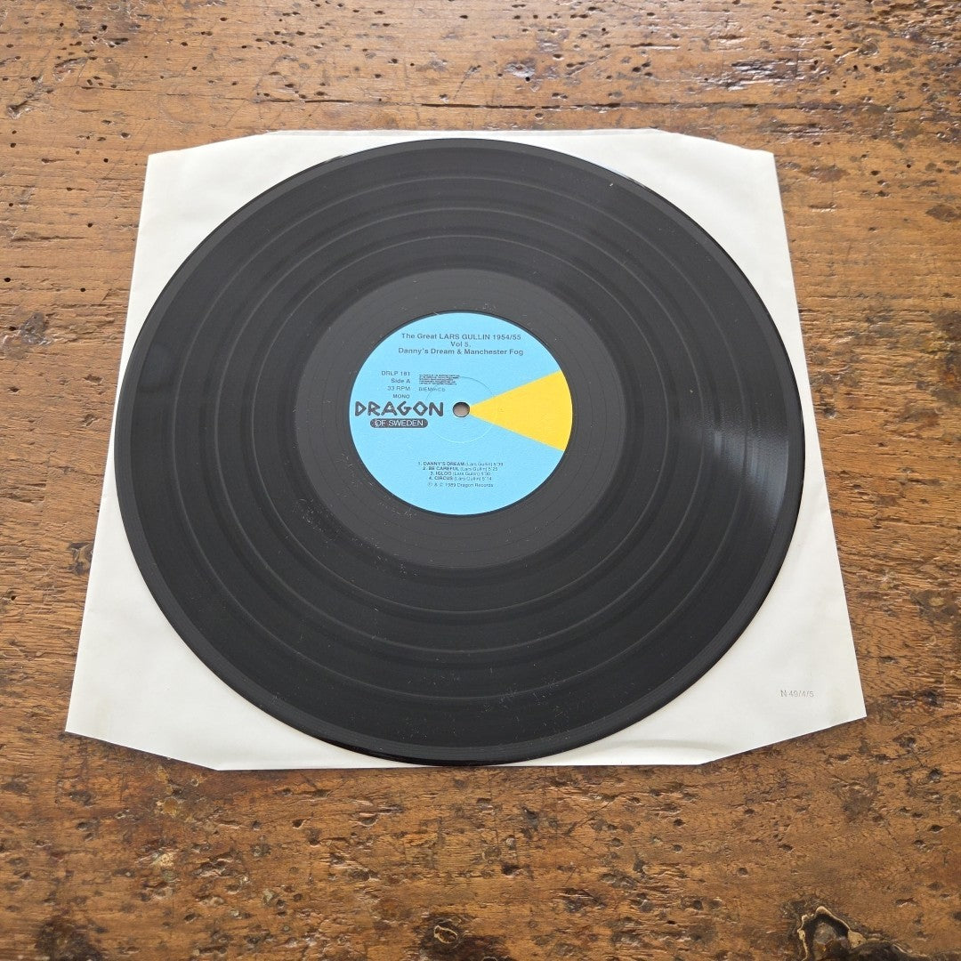 LP Lars Gullin - Danny's Dream & Manchester Fog DRLP 181 Jazz  Vinile 1955